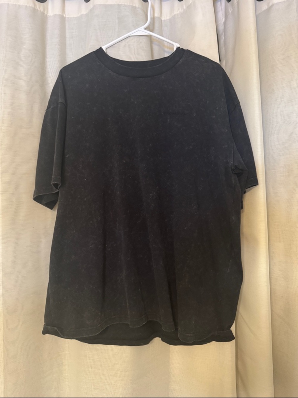 Men's Black Washed Under Armour Shirt
